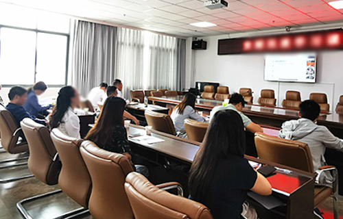 民营会员企业参加建华课堂
